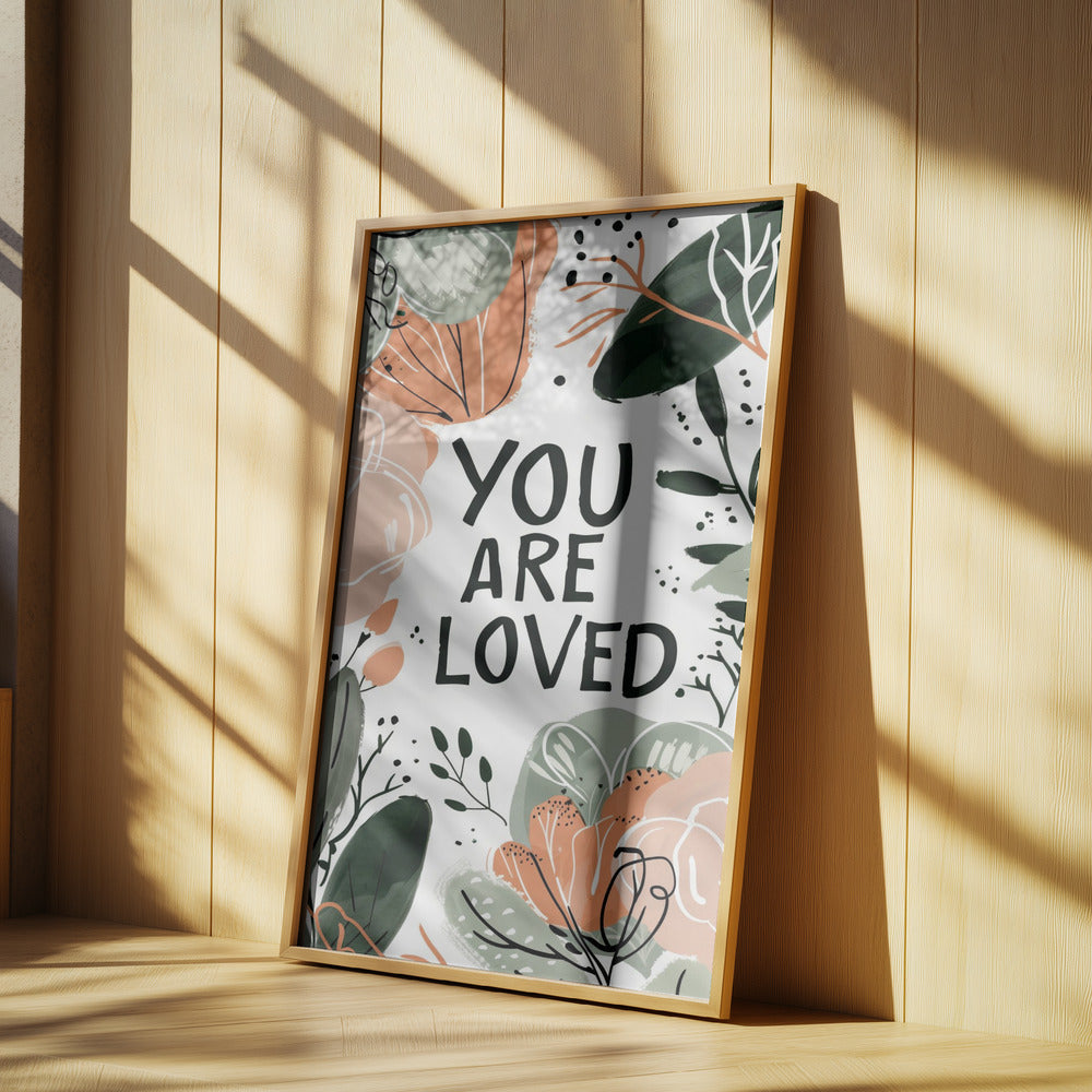 Olet rakastettu nro 02 | Julisteet - Taidevedokset