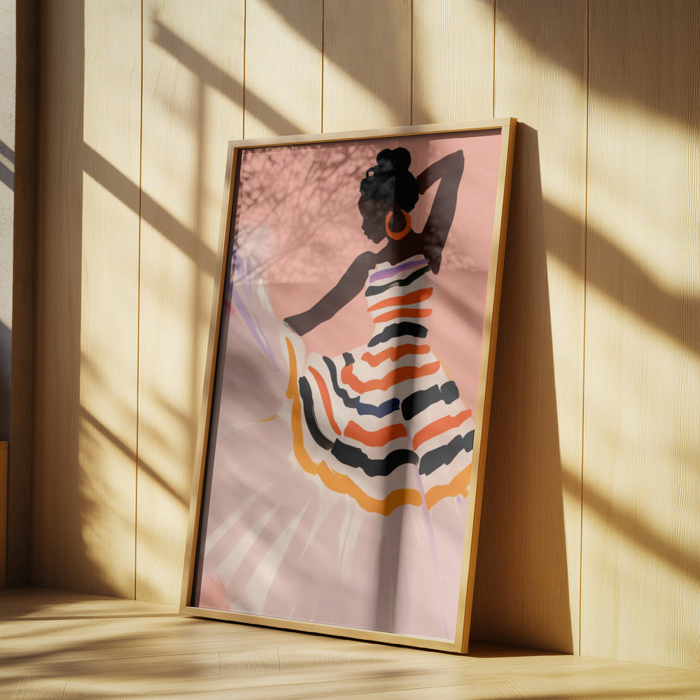 Tänzerin Flourish | Poster