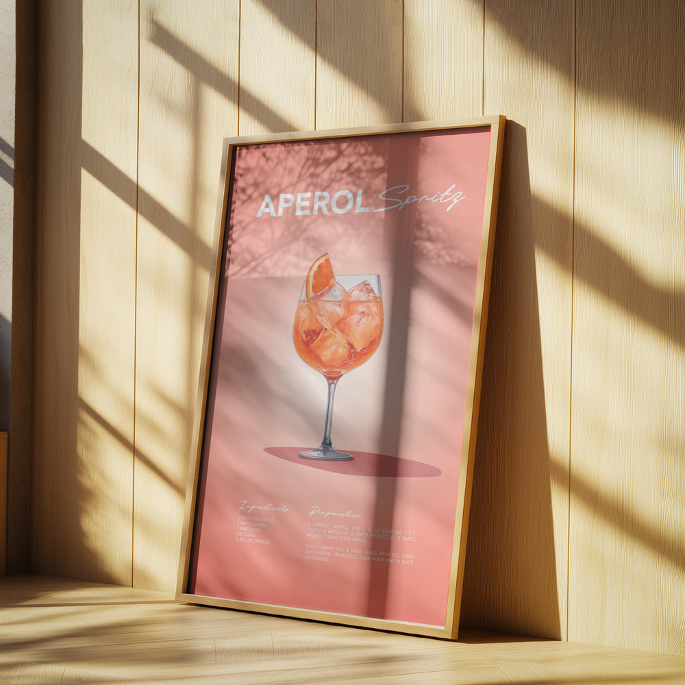 Aperol Spritz Recipe | Poster