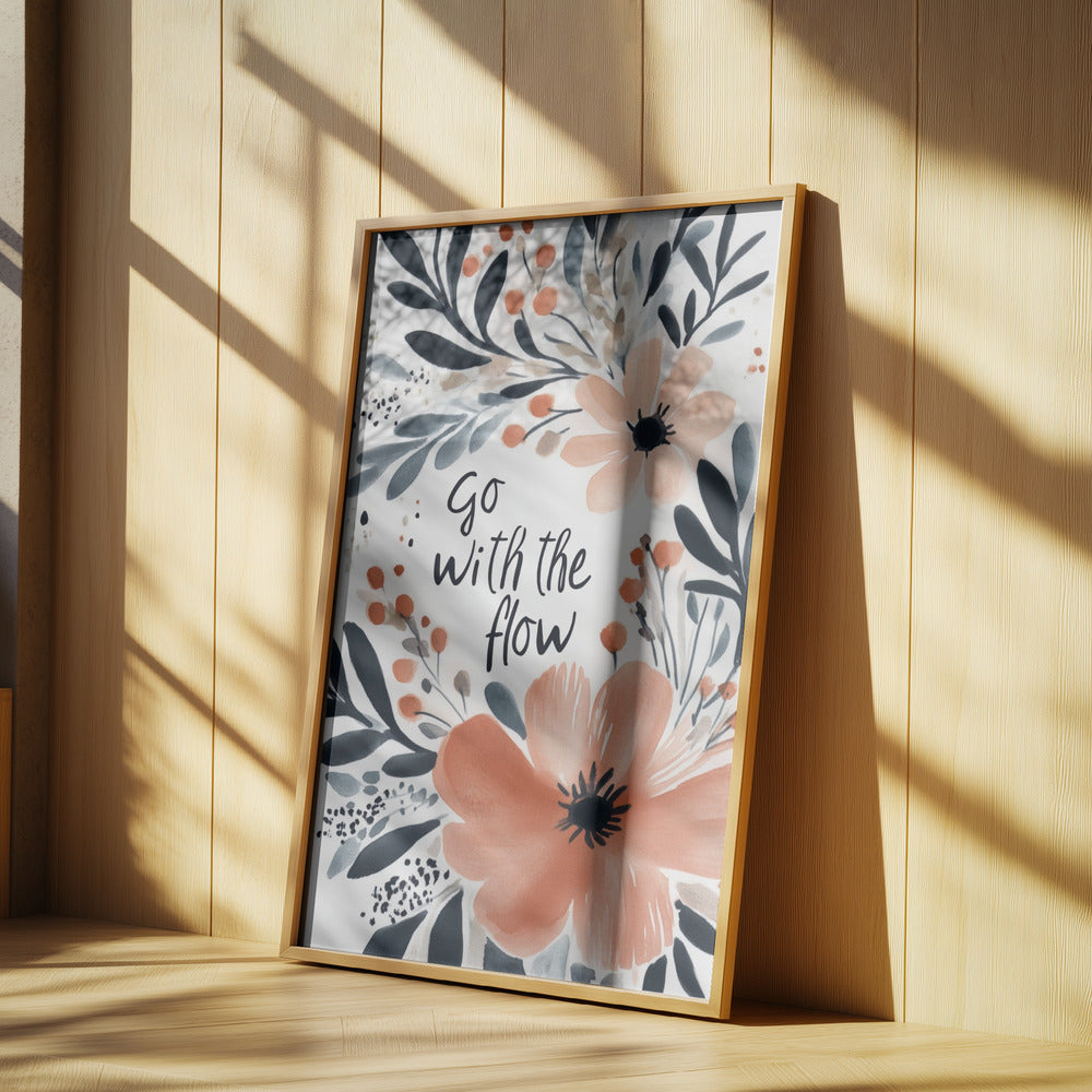 Go with the flow Nr. 02 | Poster