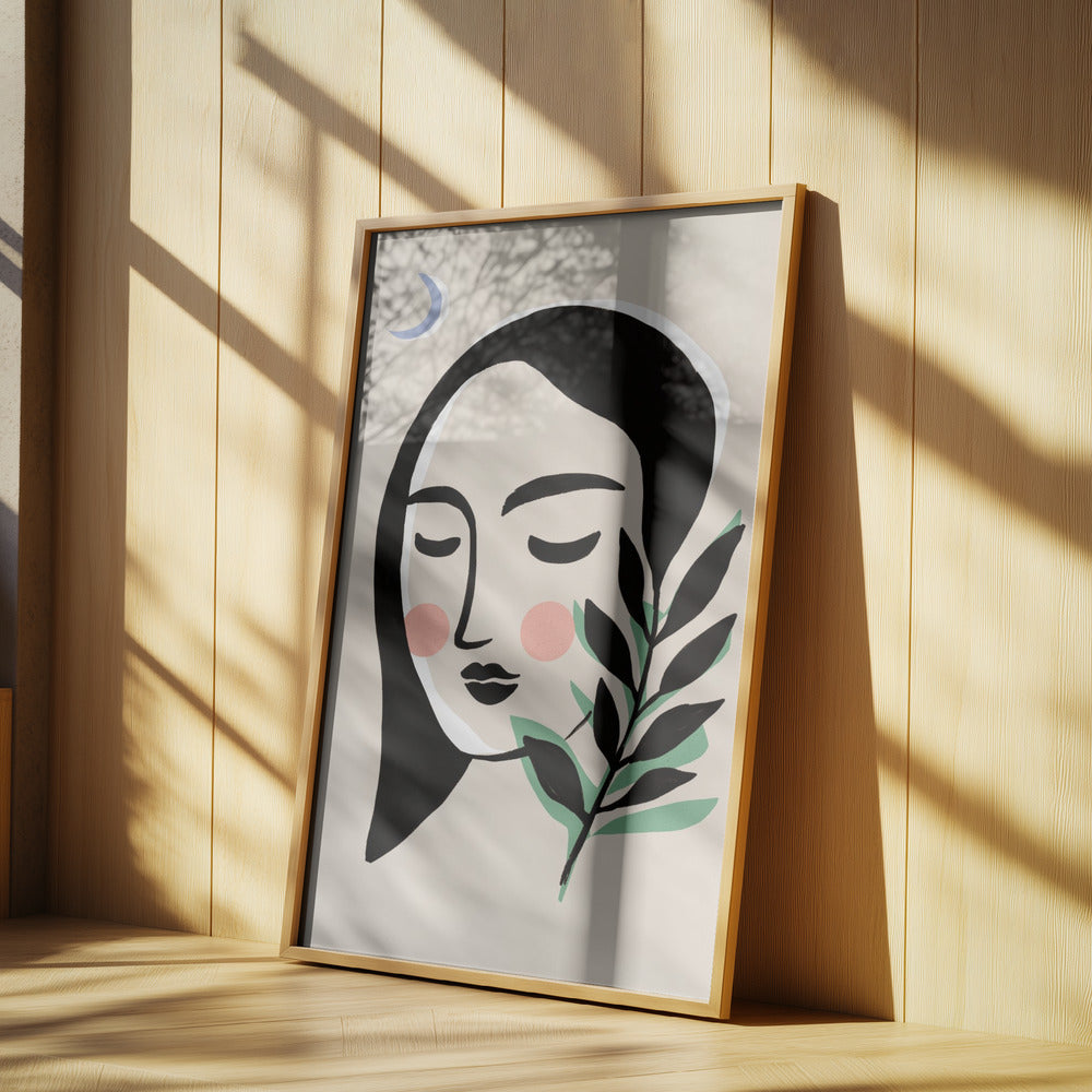 Mondschein-Gelassenheit | Poster