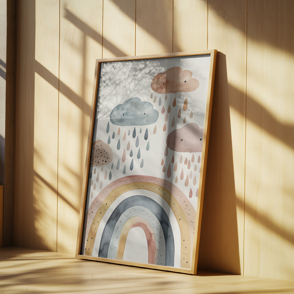 Verspielte Regenbögen | Poster