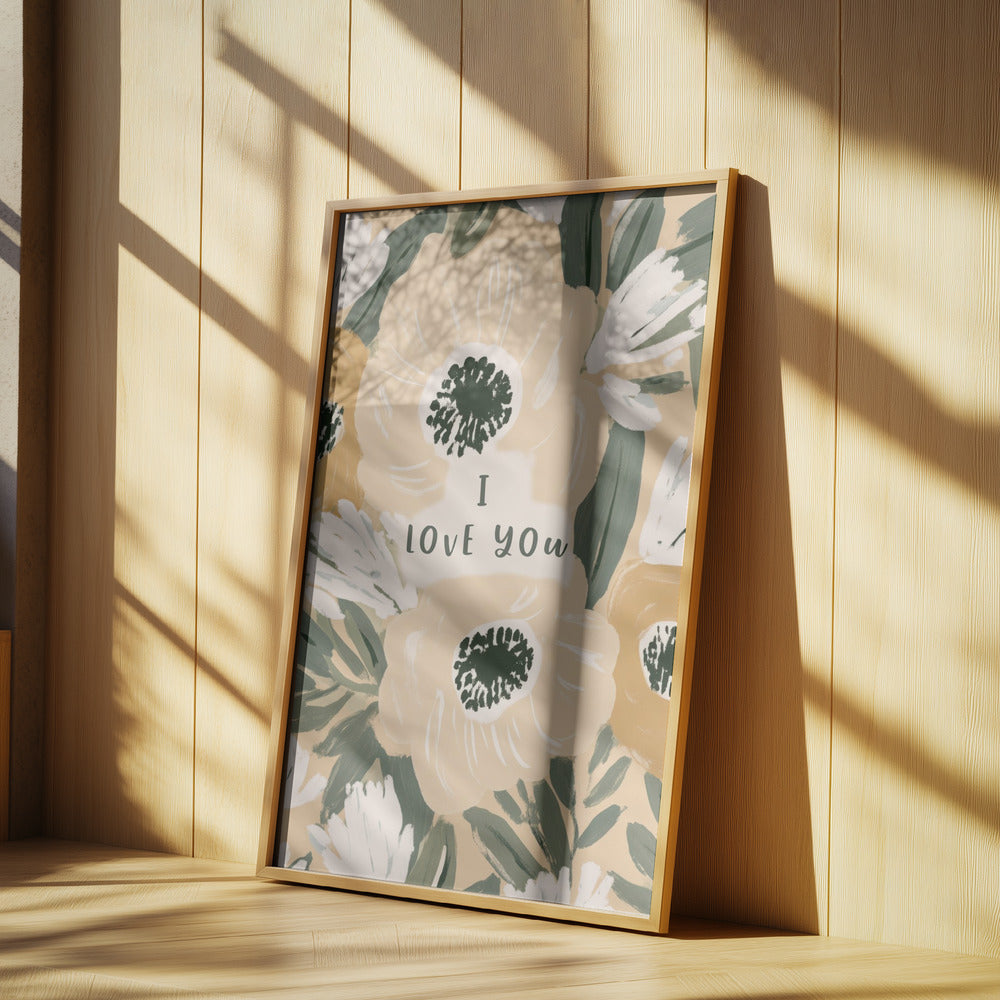 Rakastan sinua | Julisteet - Taidevedokset