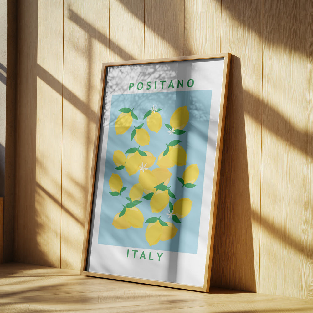 Zitronenblumenmarkt | Poster