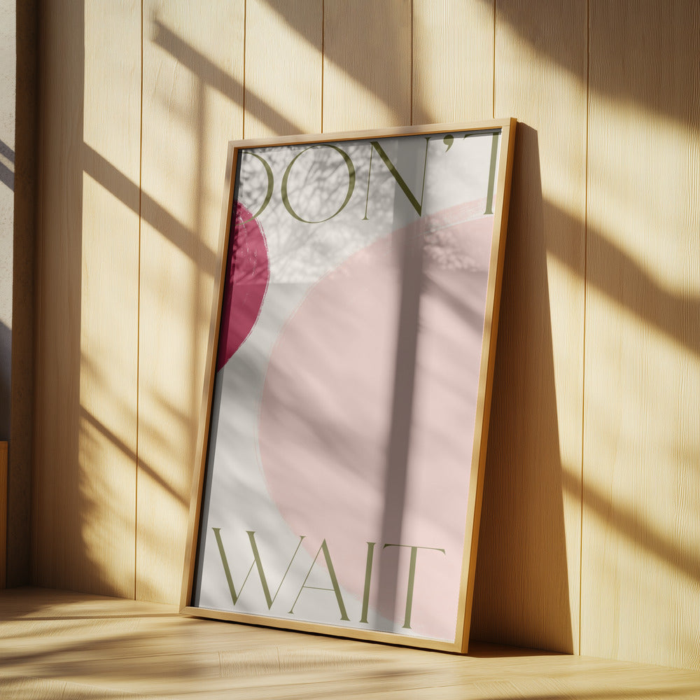 Dontwait | Poster