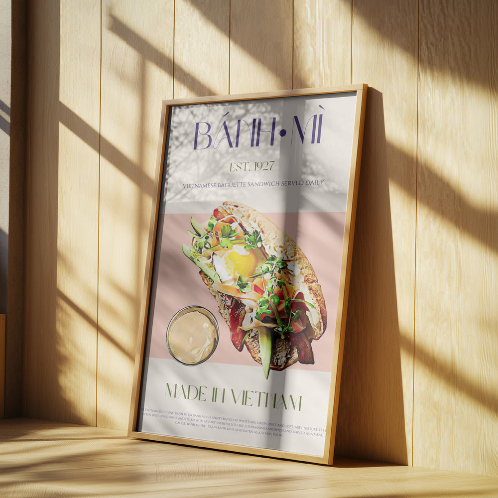 Vietnamesisk baguette | Poster