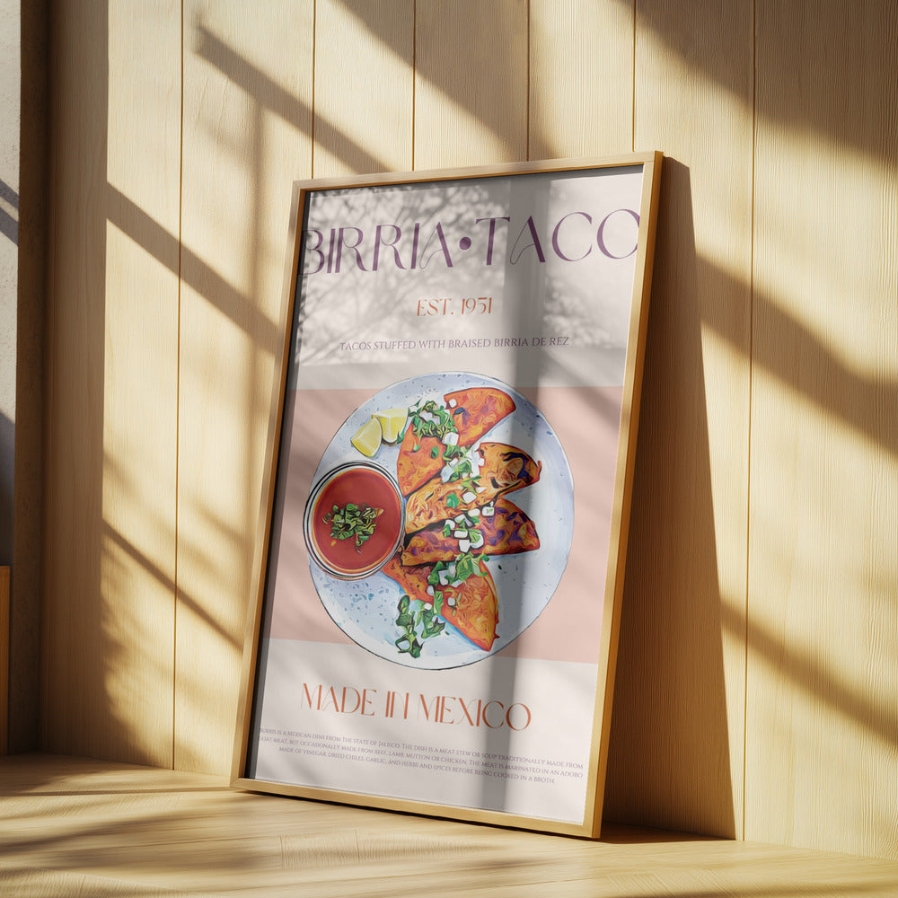 Köstliche Birria-Häppchen | Poster
