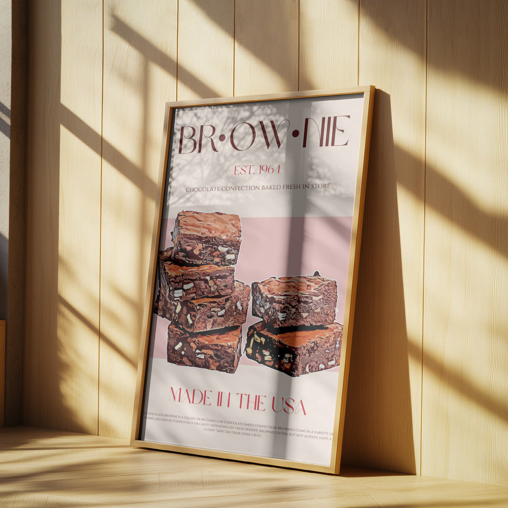 Schoko-Brownies-Genuss | Poster