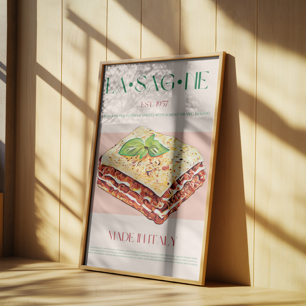 Lasagne-Schichten | Poster