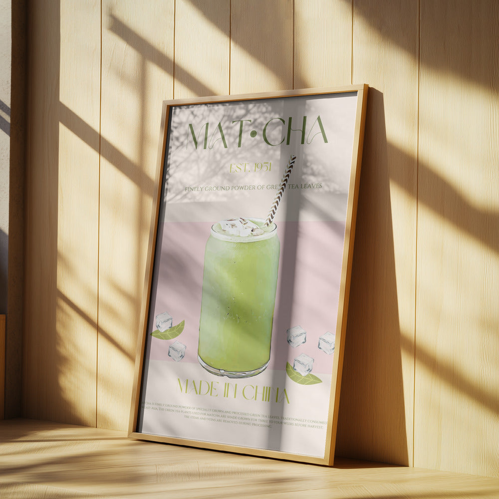 Chilled Matcha Drink | Poster