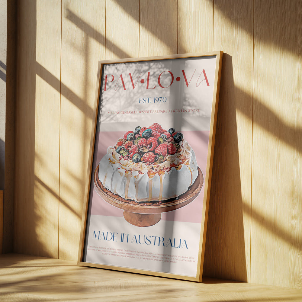 Beeren-Pavlova-Genuss | Poster