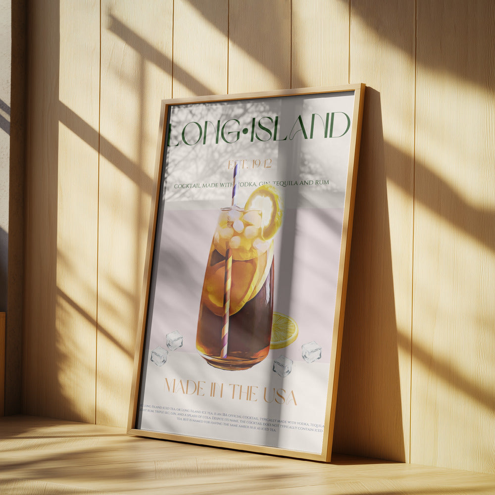 Island Cocktail Delight | Poster