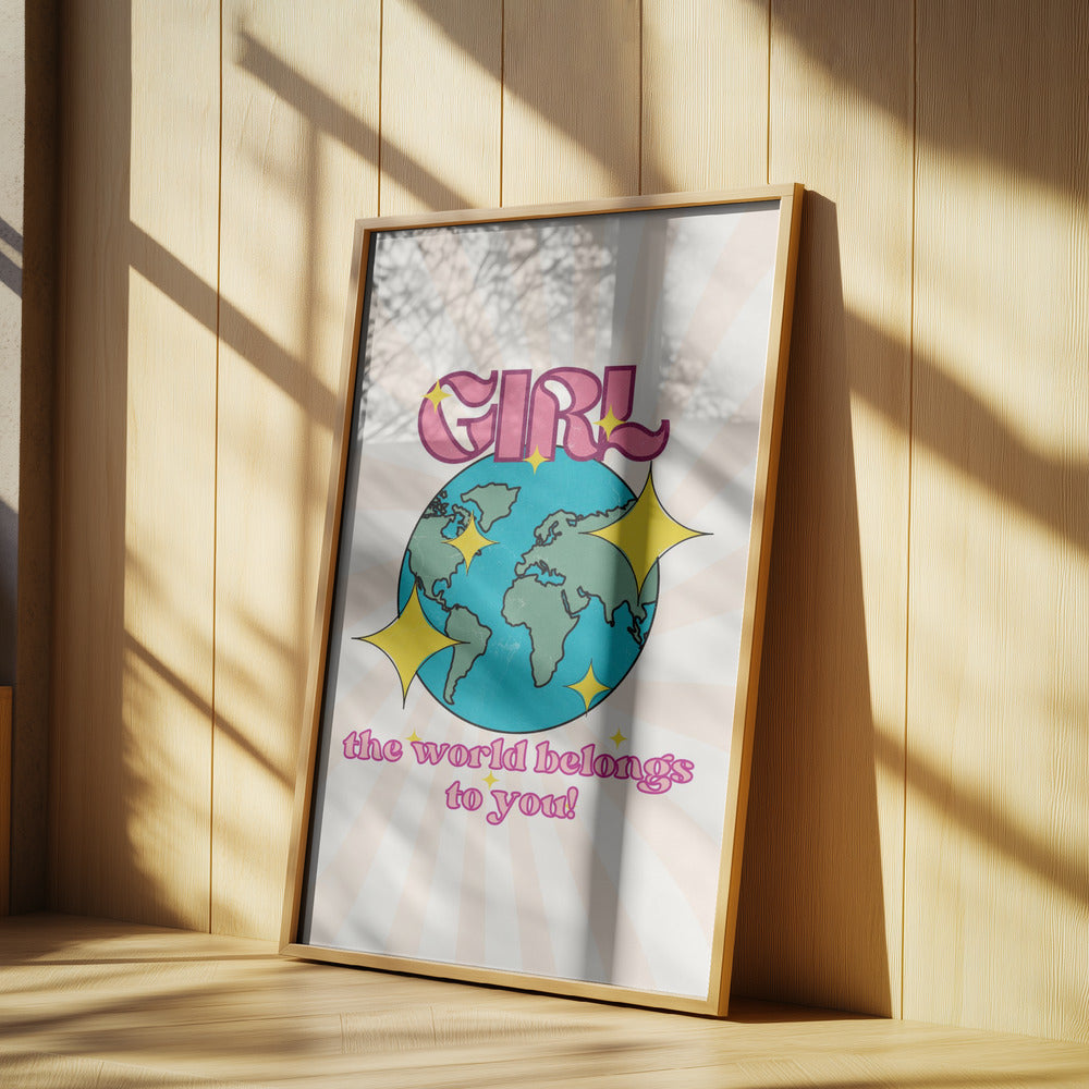 Ermächtigte Welt | Poster - Kunstdruck