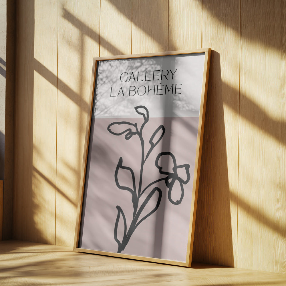 Floral Sketch Lines | Poster