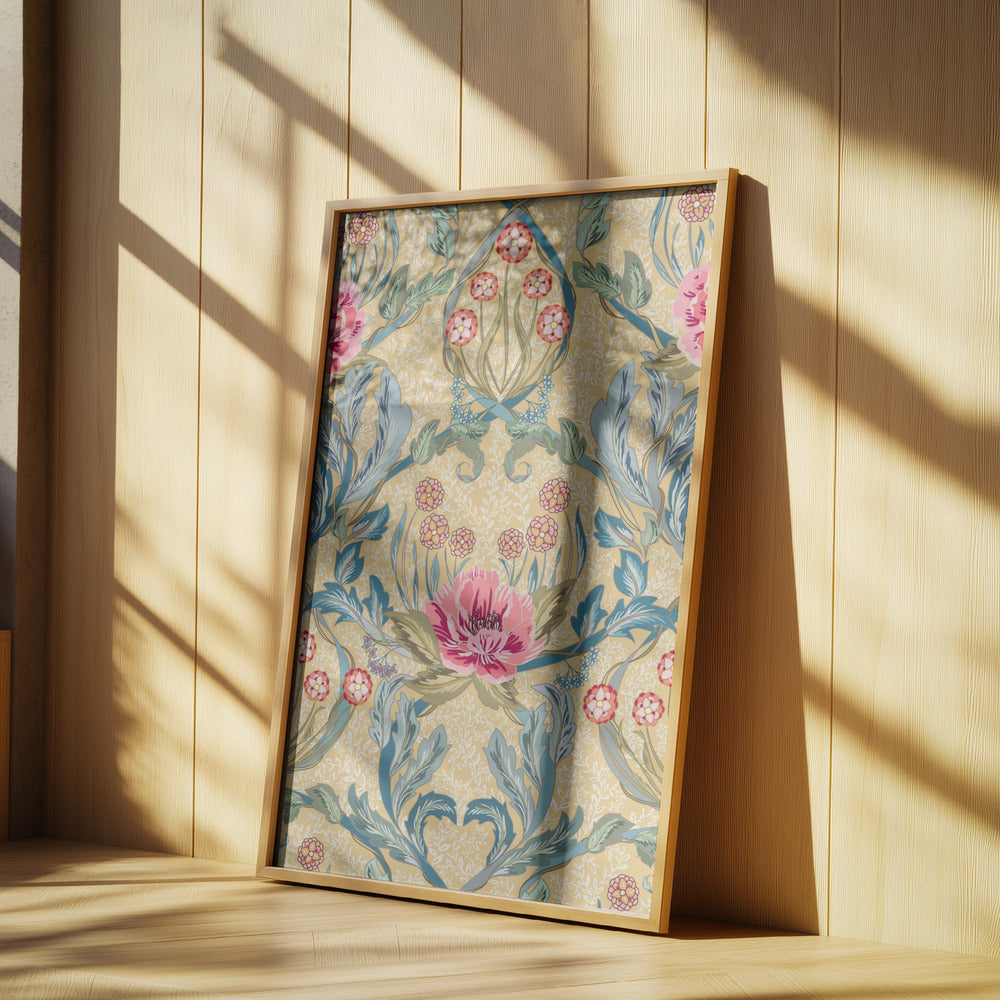 Floral Heritage Morris opulent vintage pattern | Poster