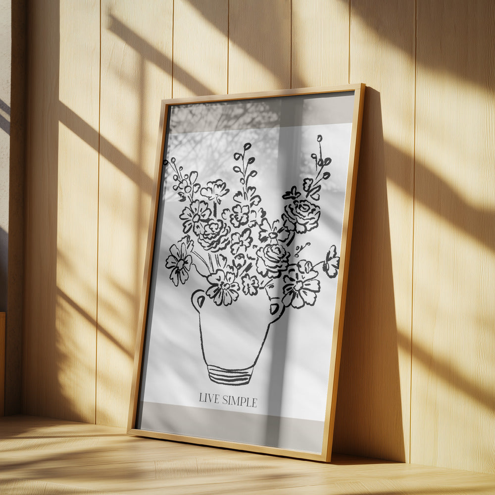 Serene Blooms | Poster