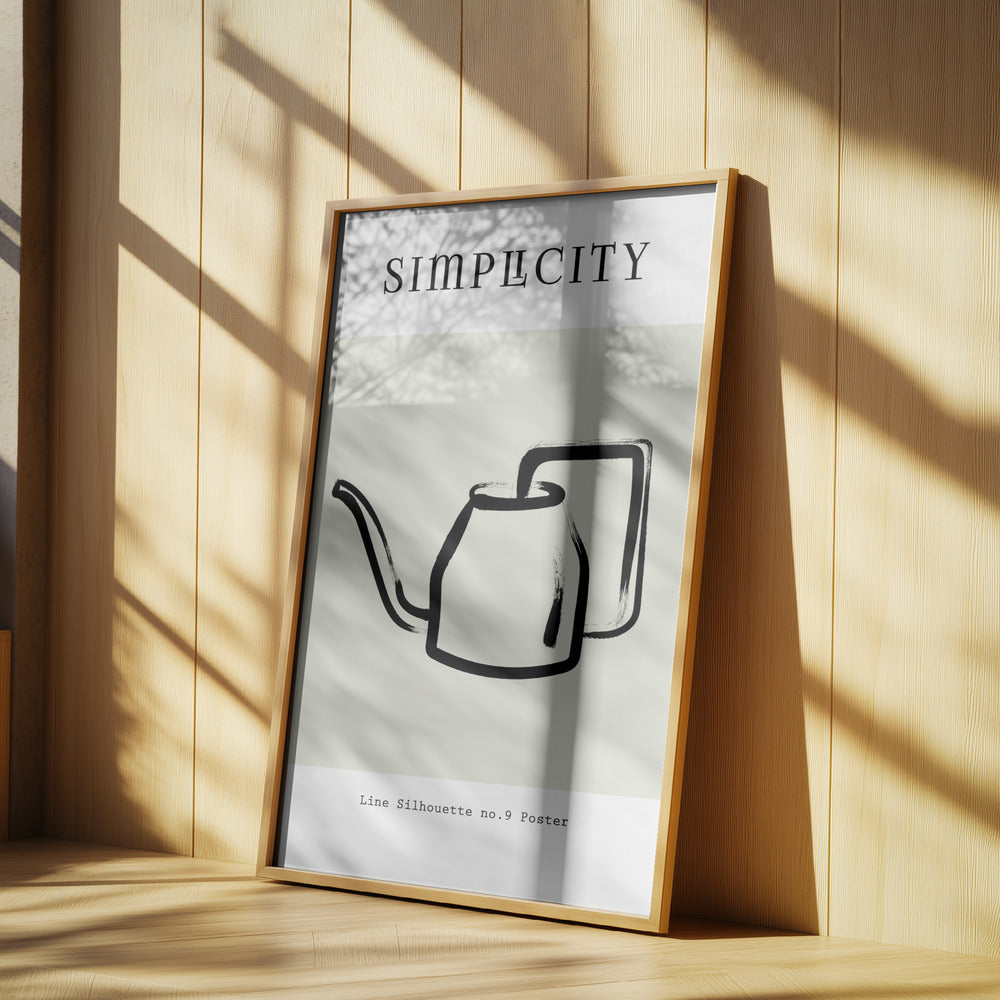 Elegant Pouring Line | Poster