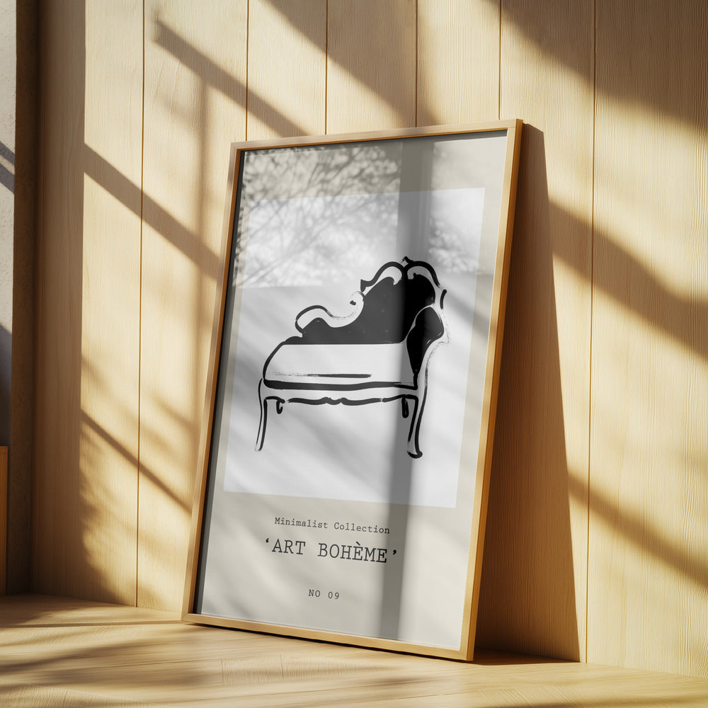 Elegant Lounger | Poster