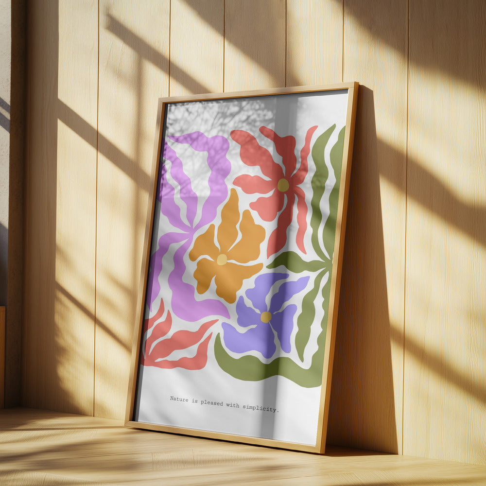 Simplicity Blooms | Poster