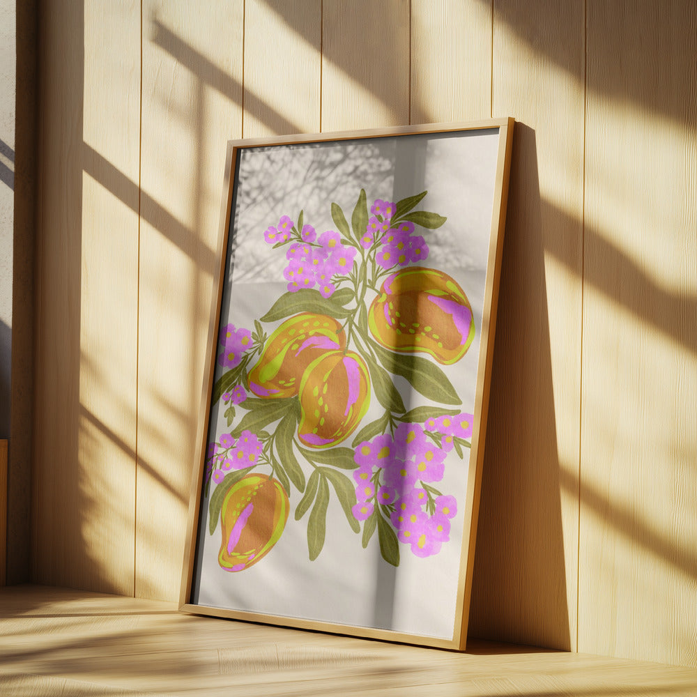 Vibrant Mangoes | Poster