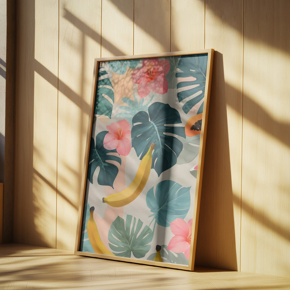 Stay Tropical, Stay Vibing | Poster