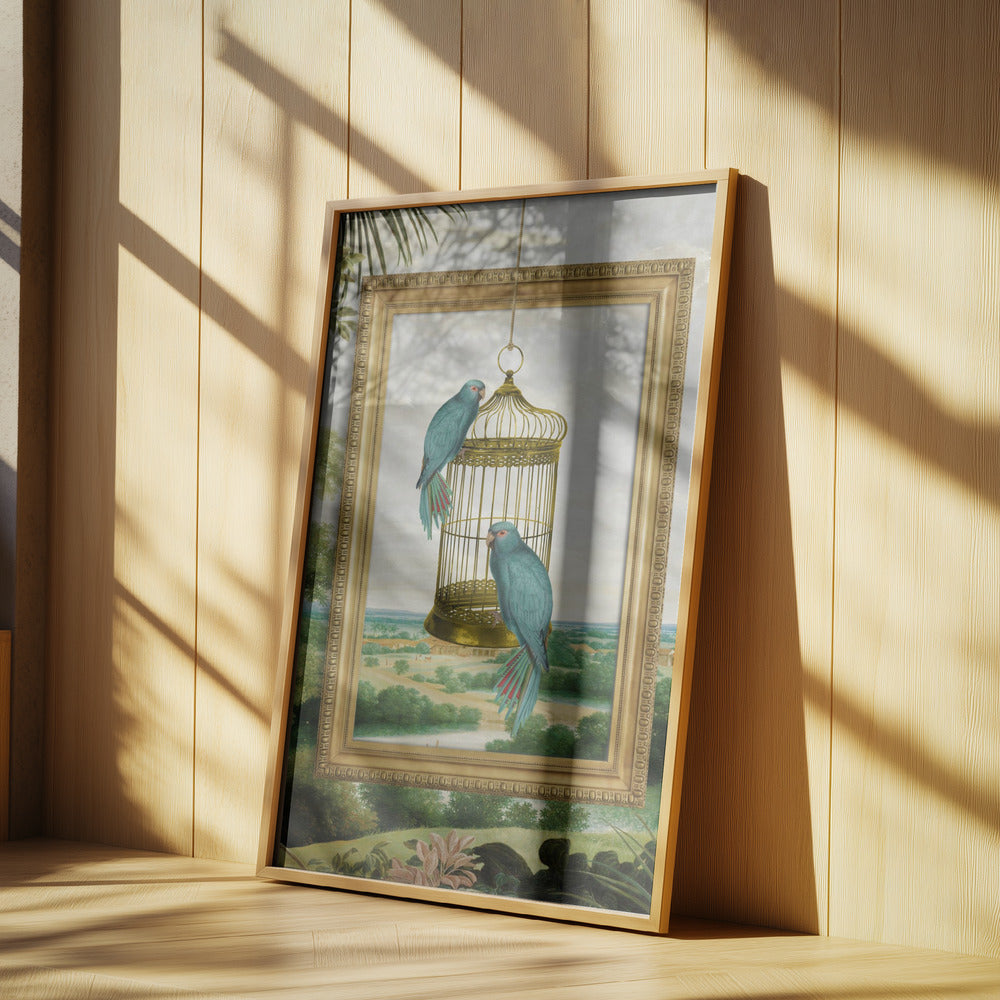 Der goldene Ausblick | Poster