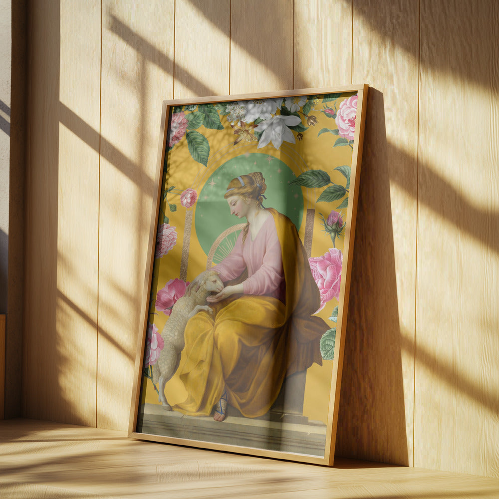 Sanftmut eine Collage | Poster