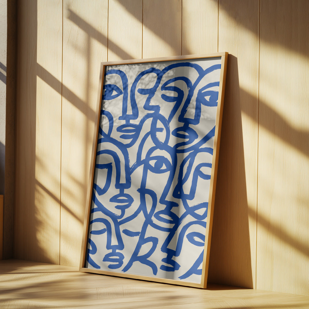 Entangled Faces | Poster