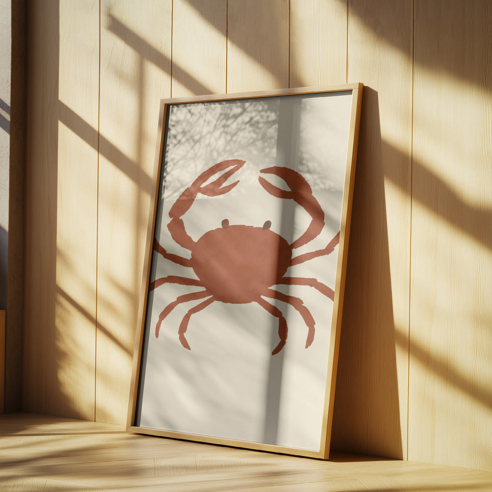 Crimson Shoreline | Poster