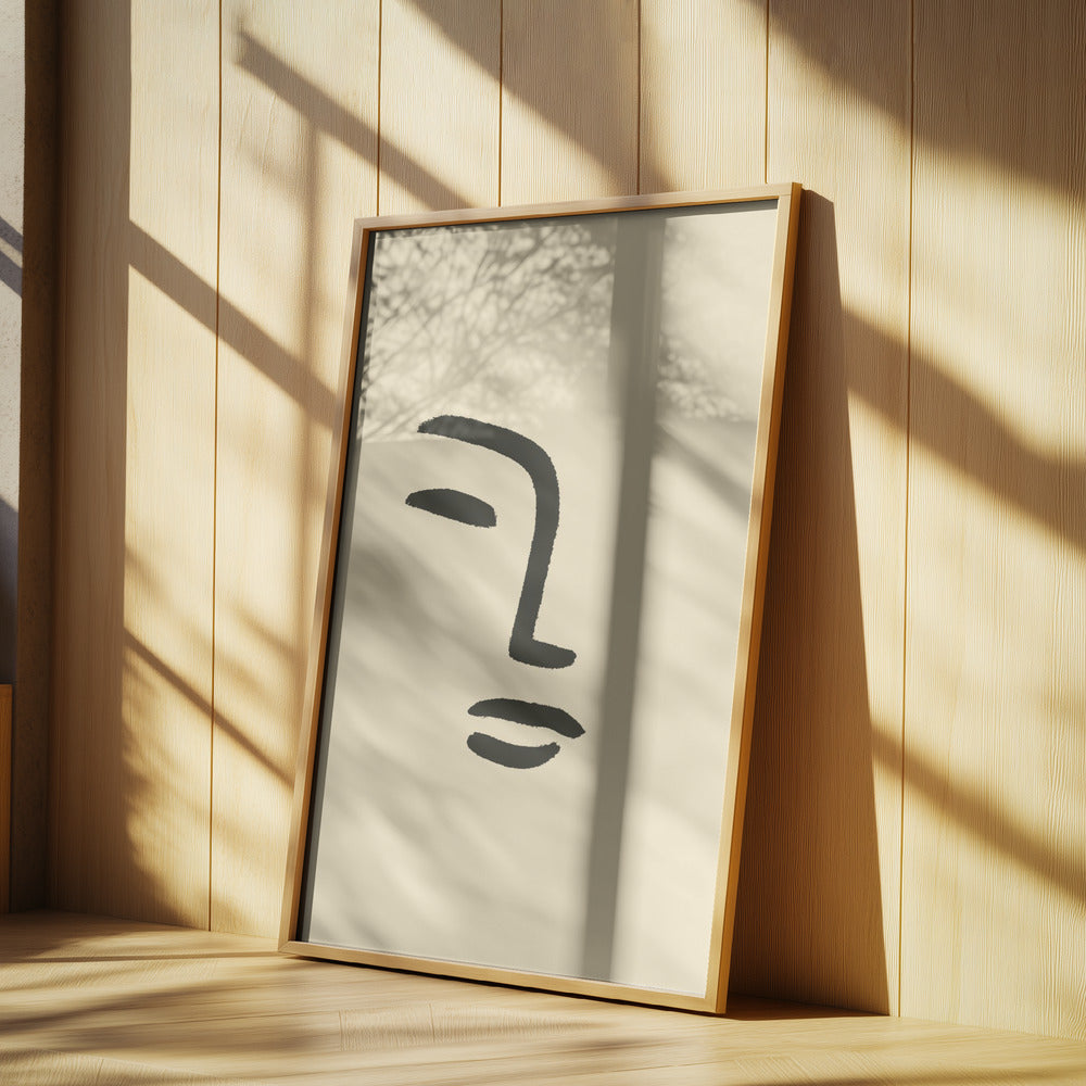 Minimal Face Lines | Poster