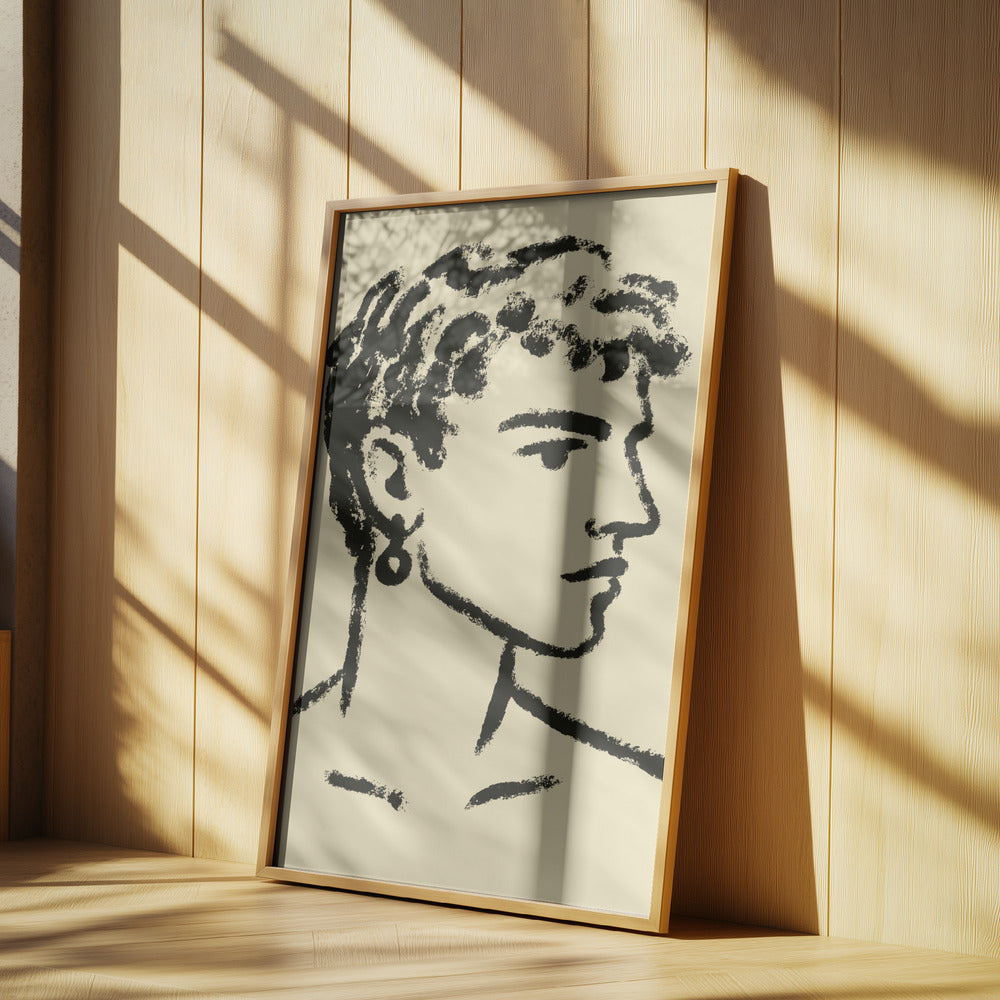 Pensive Profile | Poster