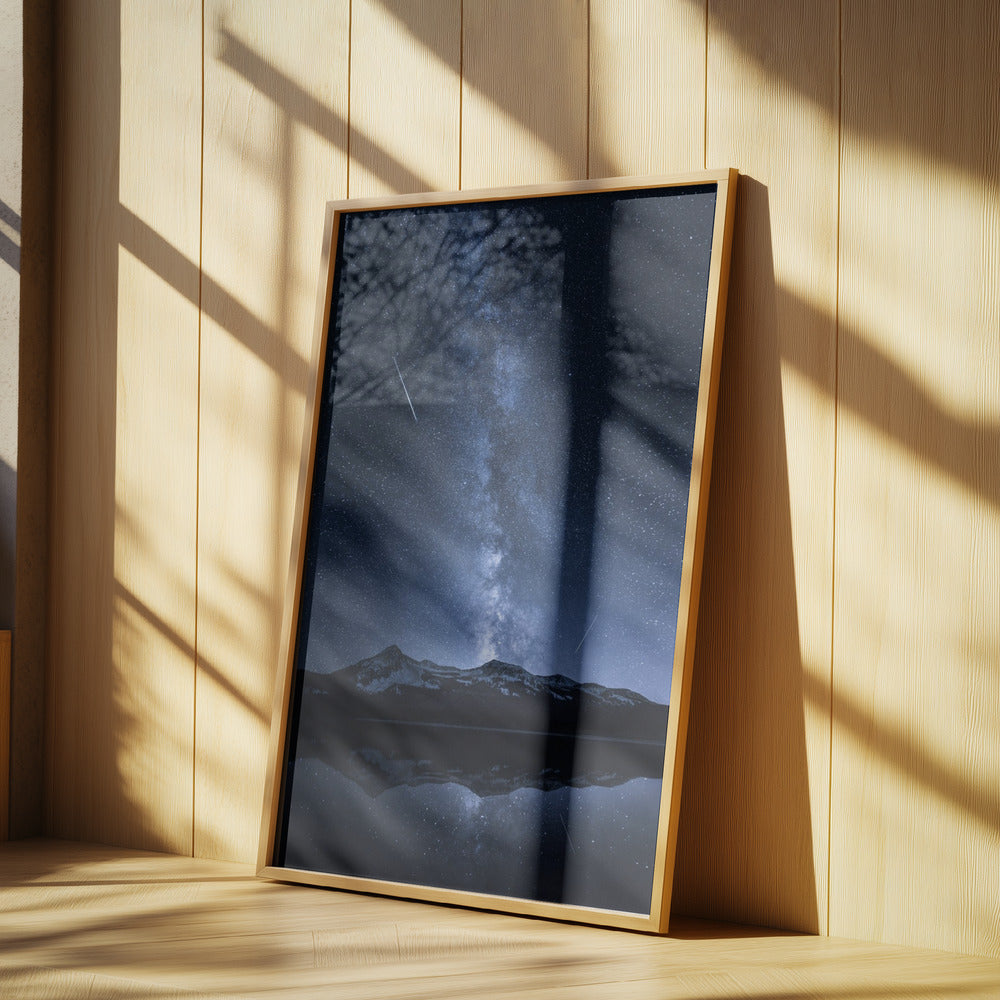 Galaxies Reflection | Poster