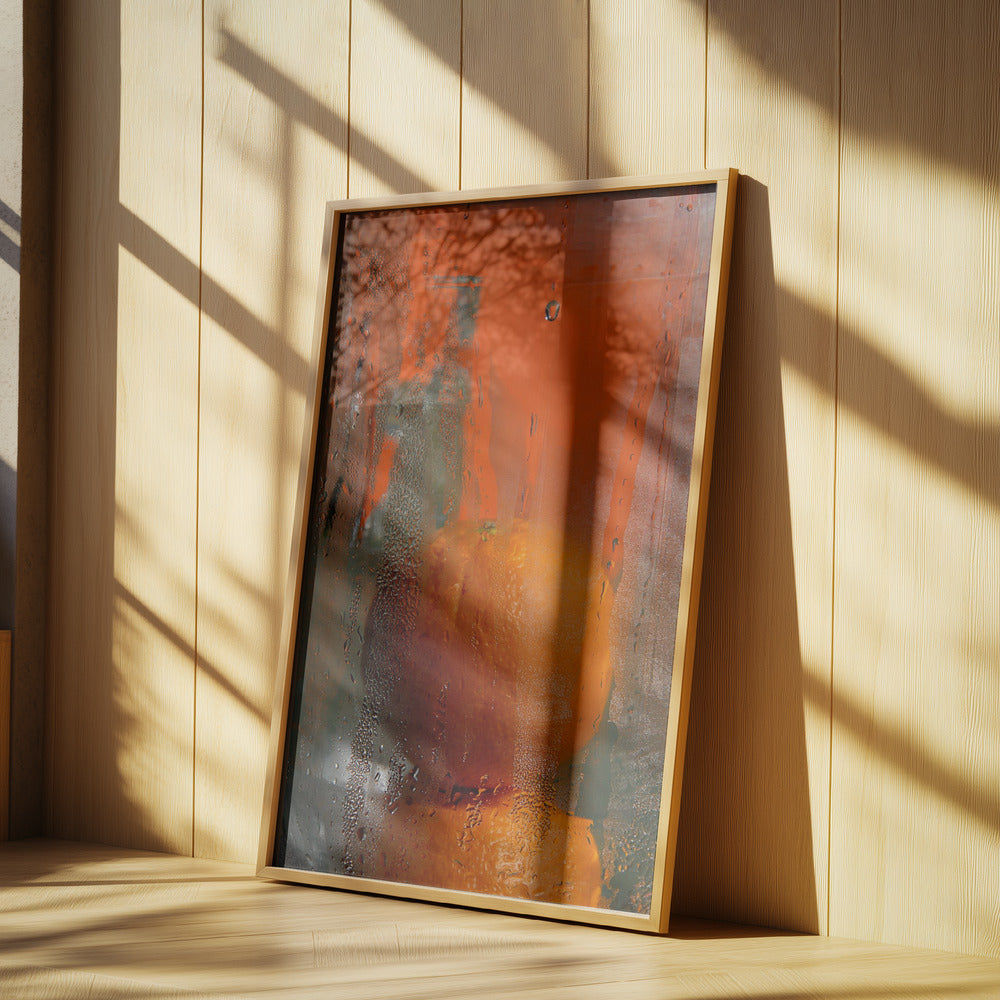 Orange Kammer | Poster - Kunstdruck