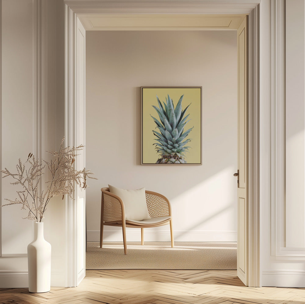 Ananas Gul 03 | Plakater - Kunsttryk
