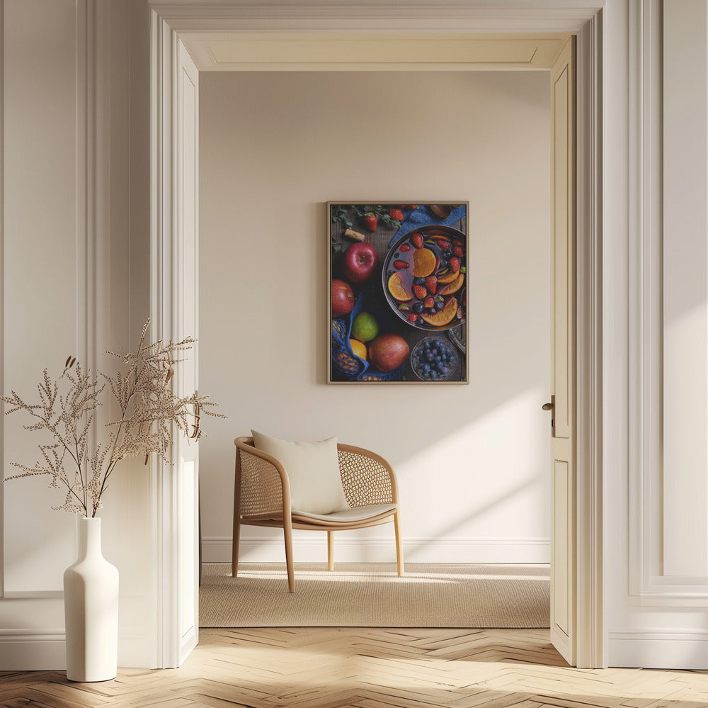 Sangria-pöytä | Julisteet - Taidevedokset