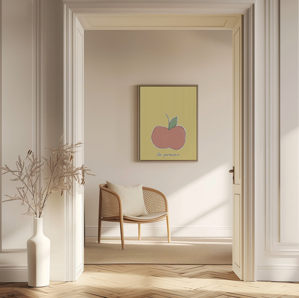 Apfelgenuss | Poster - Kunstdruck