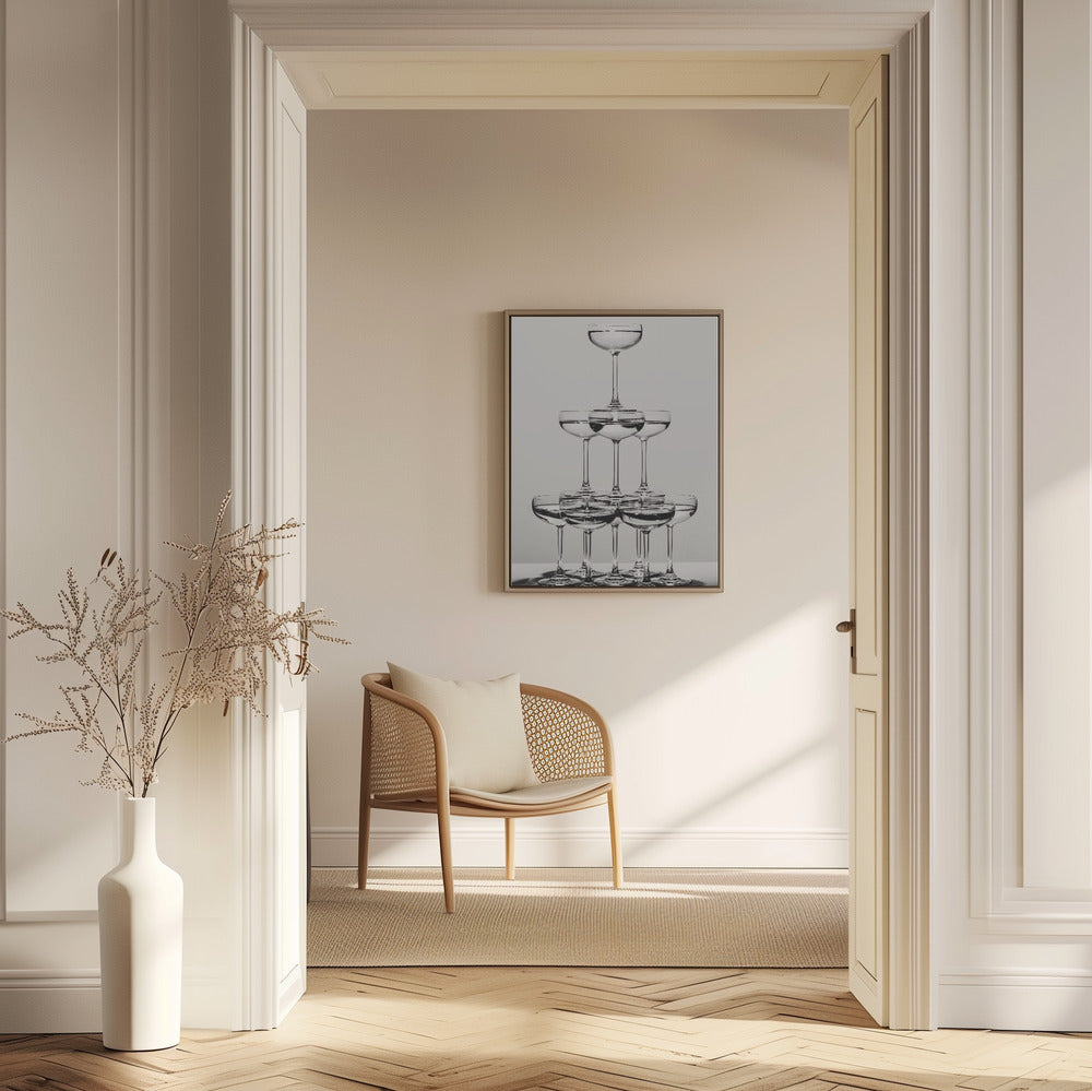 Champagne tower_6 | Poster