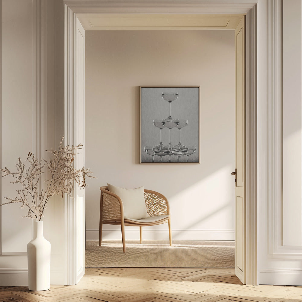 Champagne tower_9 | Poster