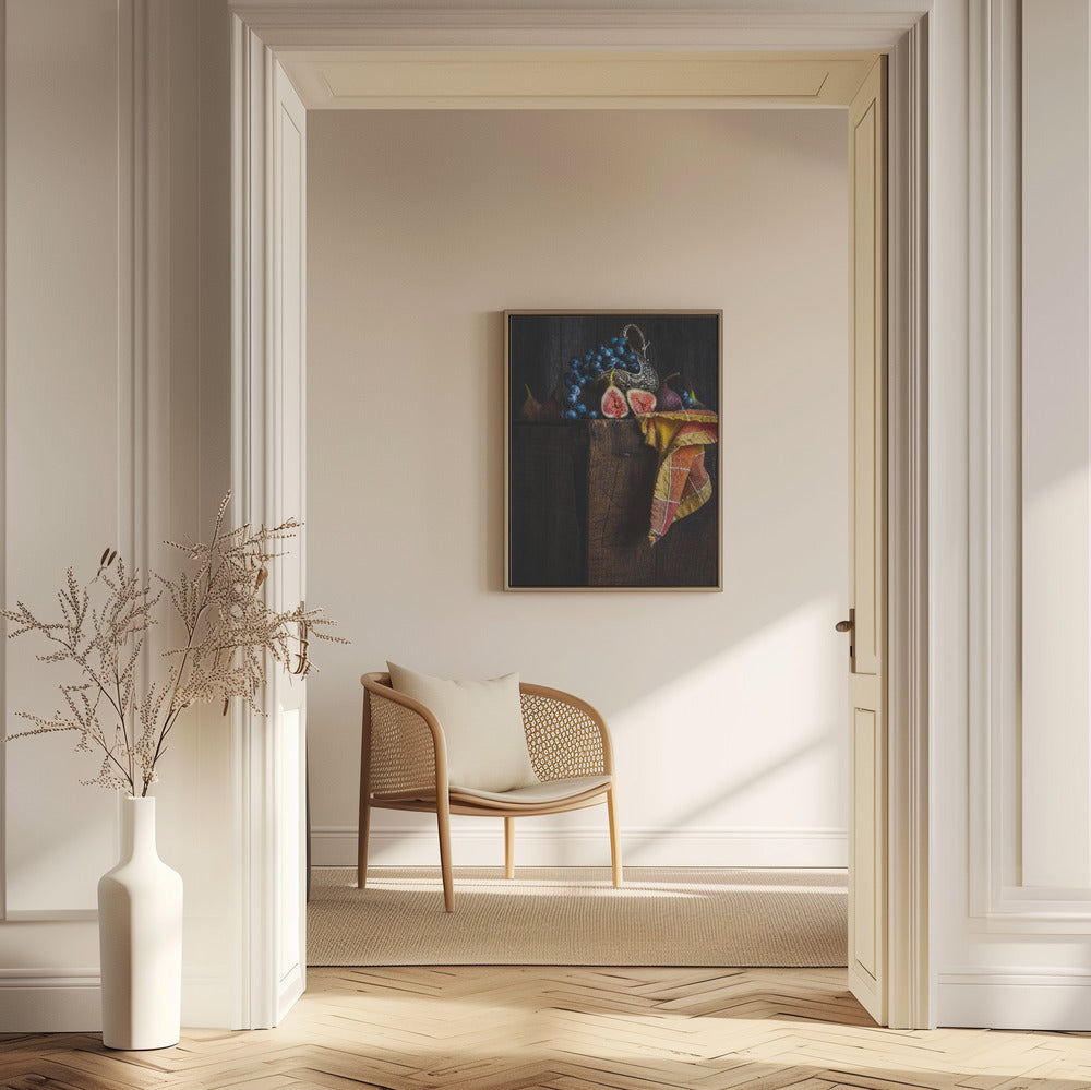 Viikunat laatikossa | Julisteet - Taidevedokset