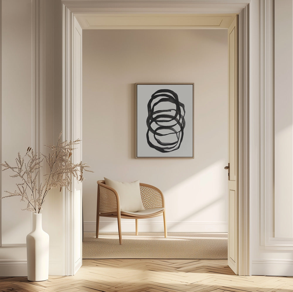 Abstrakte Linien II | Poster - Kunstdruck