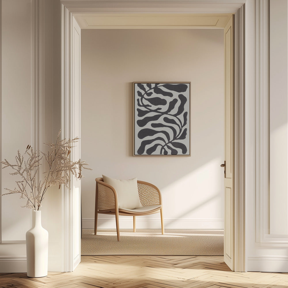 Pianta dalle cento foglie n. 21 / Stampa su linoleum | Poster - Stampe d’Arte