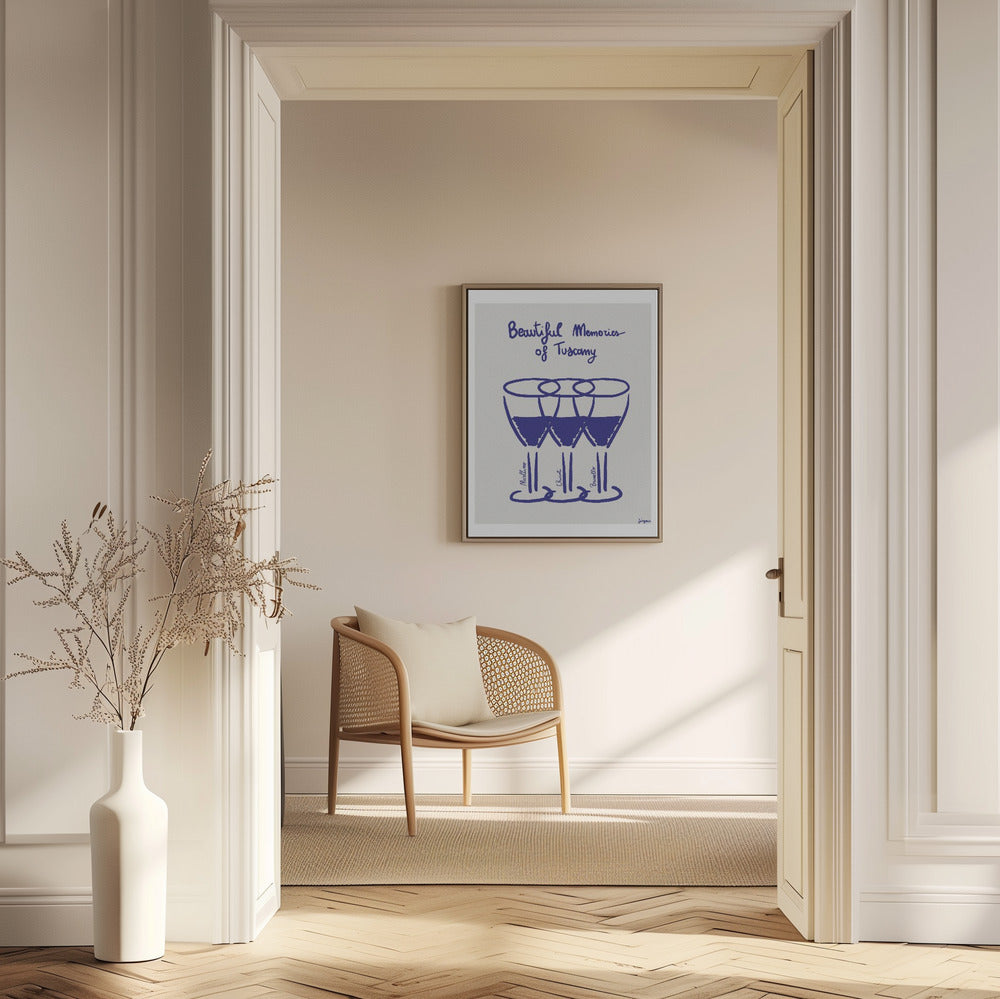 Il vino | Poster