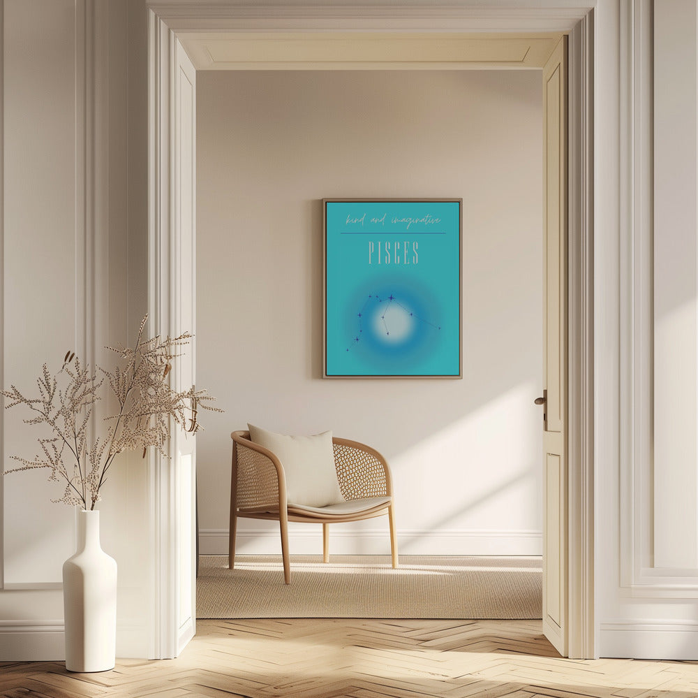 Fische Sternzeichen Poster