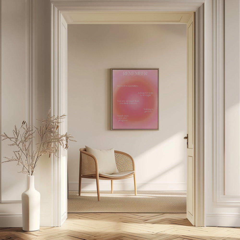 Motivierendes Aura-Poster | Poster