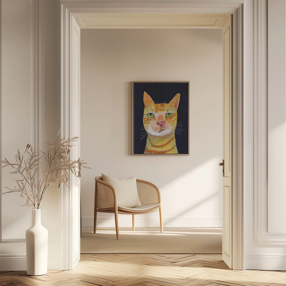 Gato pelirrojo Posters - Impresiones de Arte