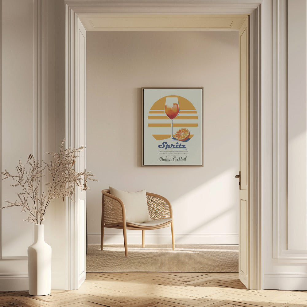 Spritz Sommerdruck | Poster - Kunstdruck