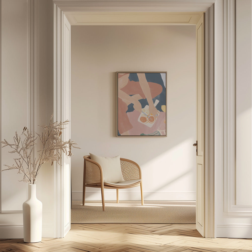 Greippien leikkaaminen | Julisteet - Taidevedokset