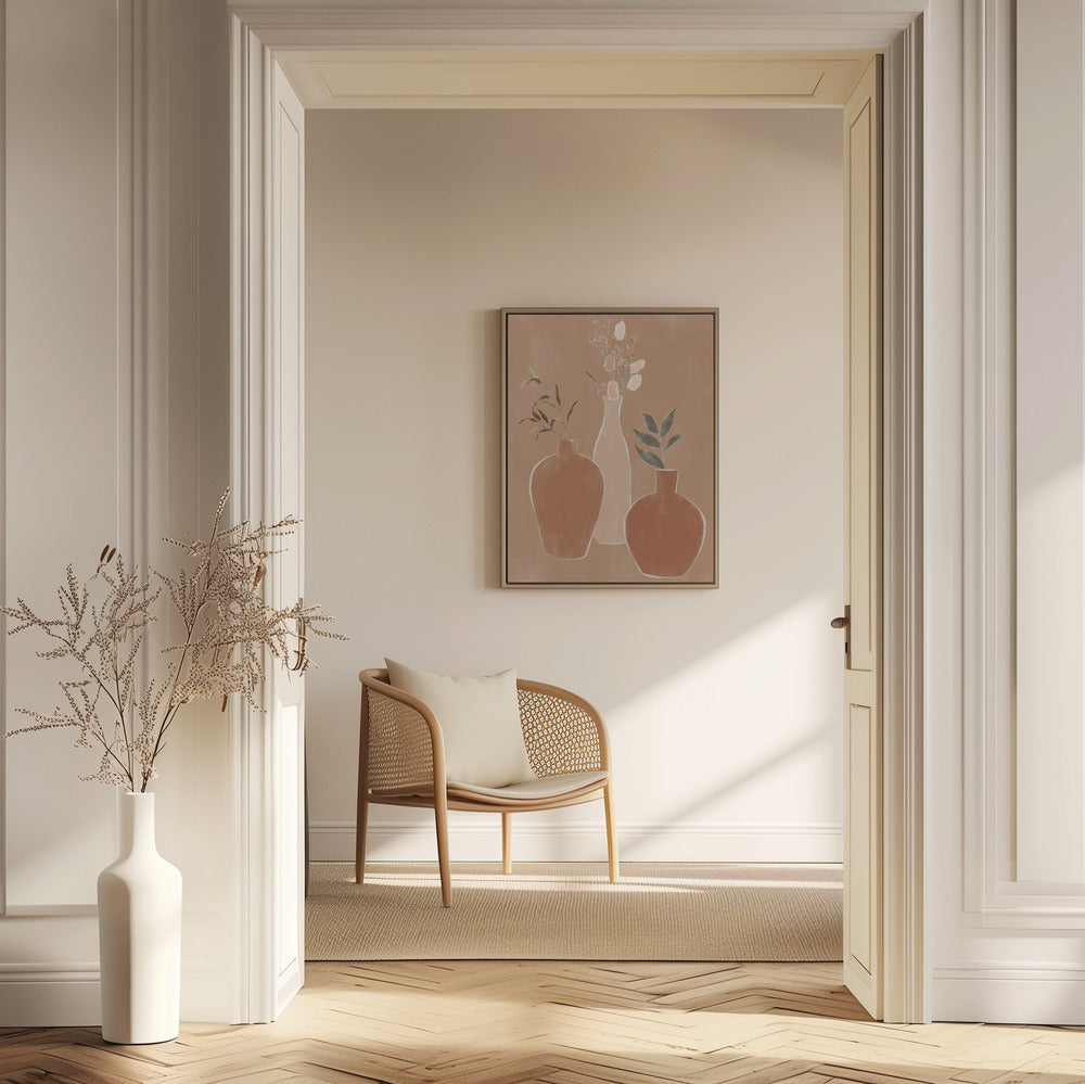 Blumenvasen-Set | Poster
