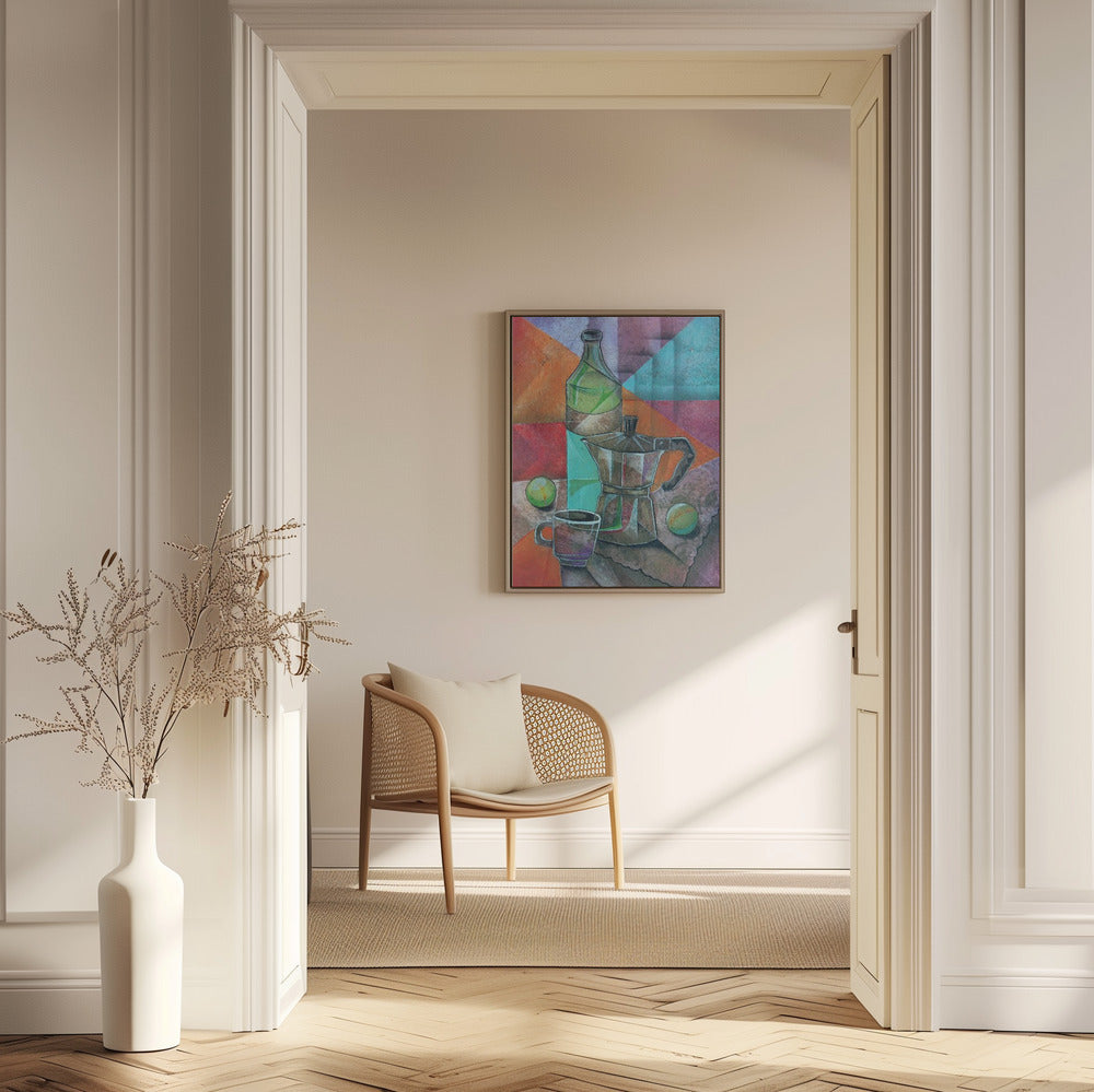 Natura morta con caffettiera | Poster - Stampe d’Arte