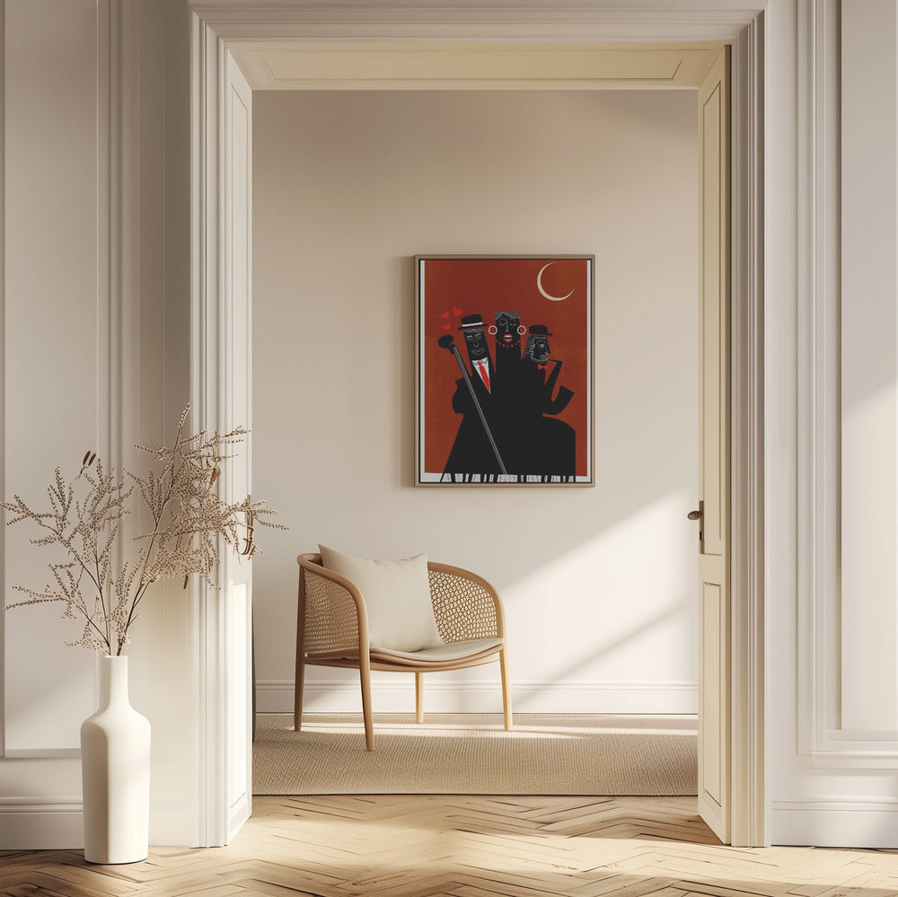 Singen um den Weihnachtsbaum | Poster